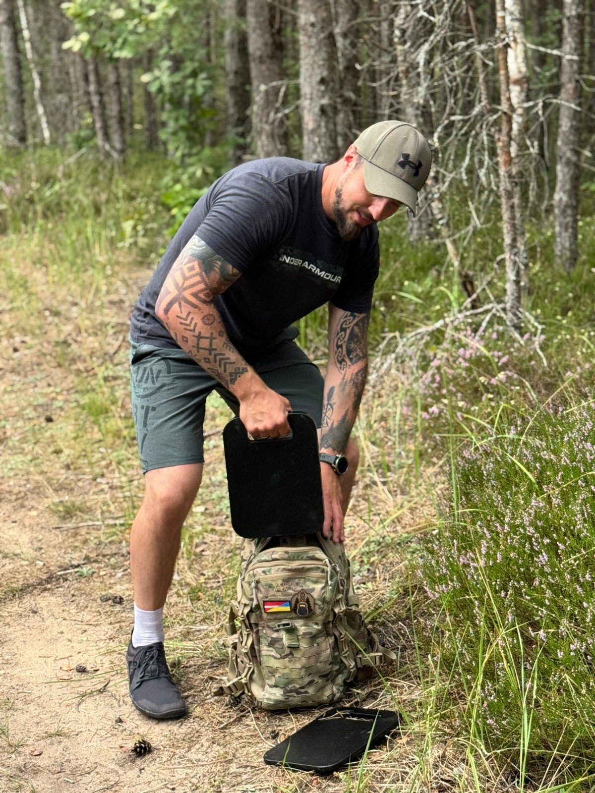 Rucking metāla plāksne, 9,5 kg