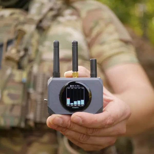 Teneta PRO — Dronu Detektors (3 Antenas)